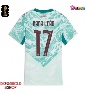 Portugal Rafael Leao #17 Udebanetrøje Dame VM 2026 Kort ærmer